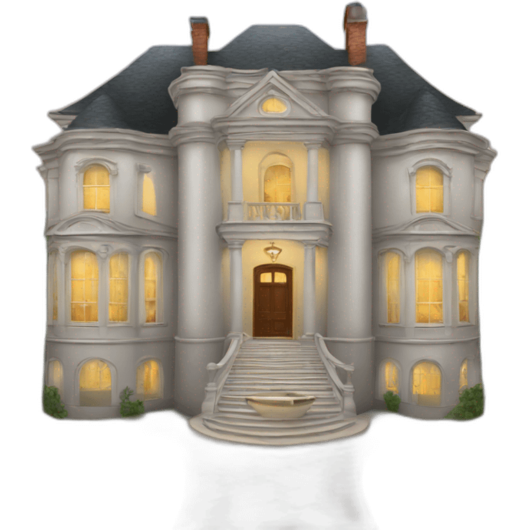 A mansion emoji