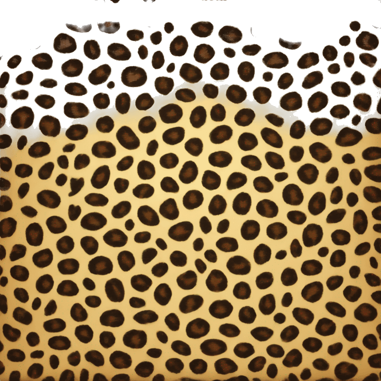 Leopard print  emoji