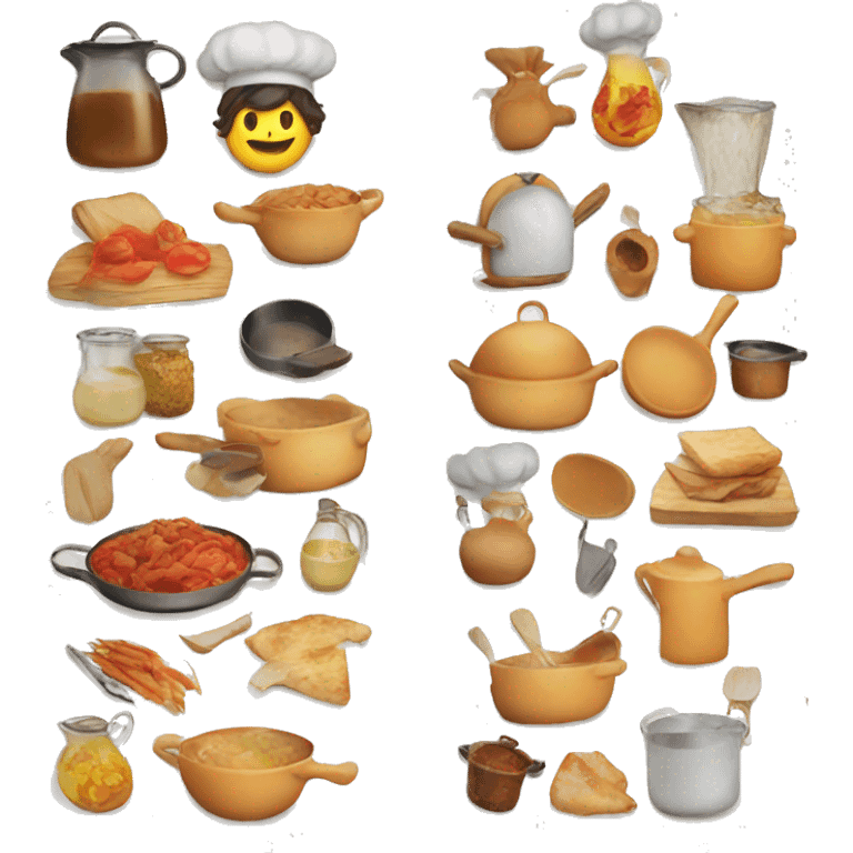 Cooking book emoji