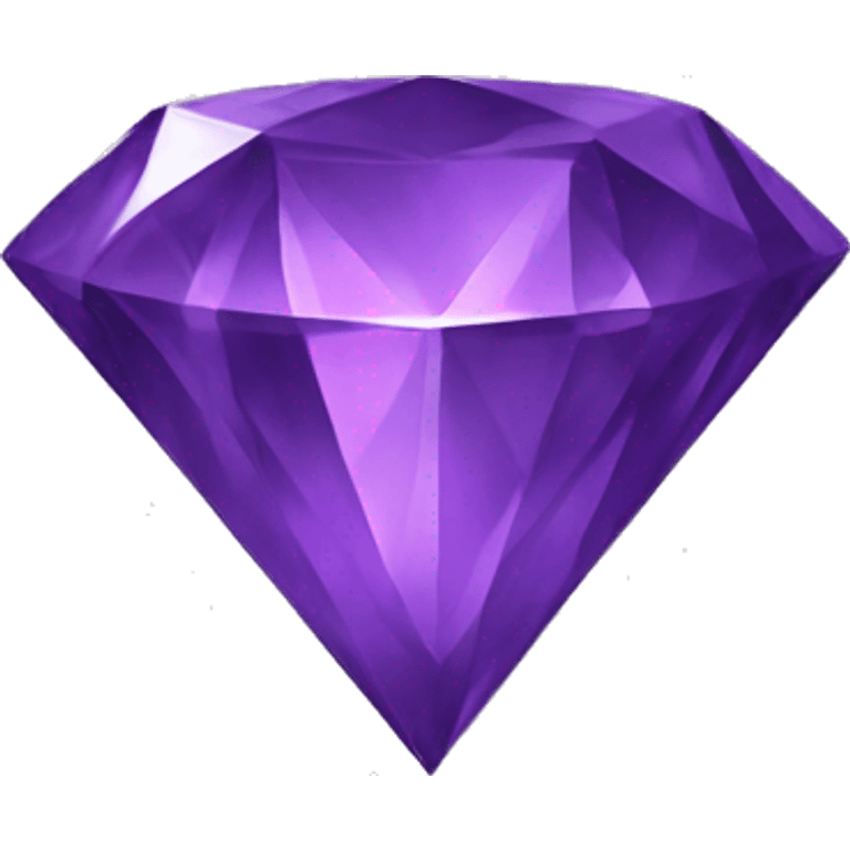 purple diamond emoji