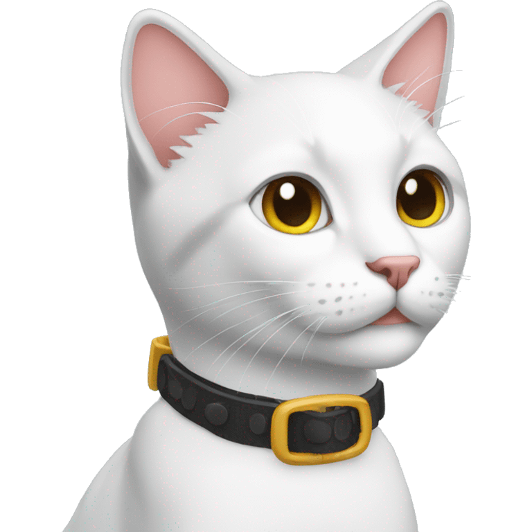 cat collar emoji