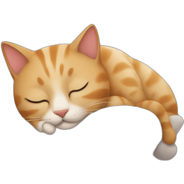 Cat sleep emoji