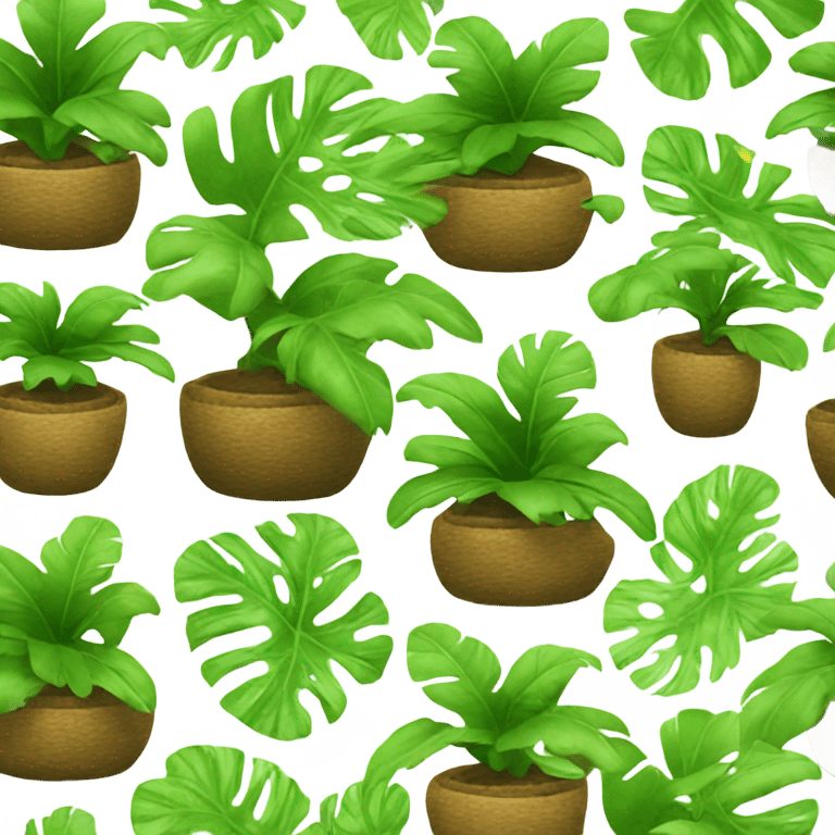 Hawaiian plants emoji