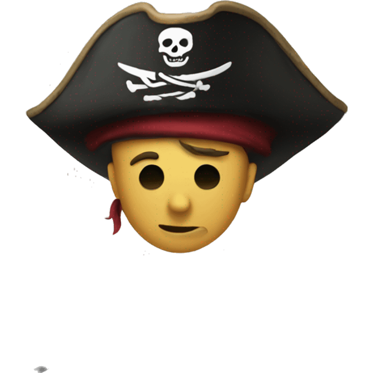 pirate hat emoji