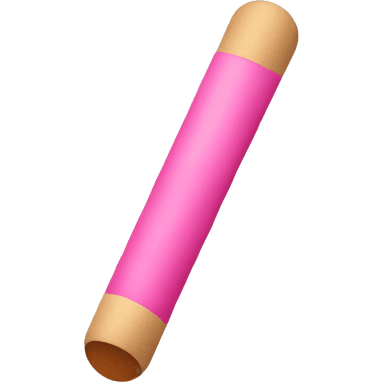 a pink joint emoji