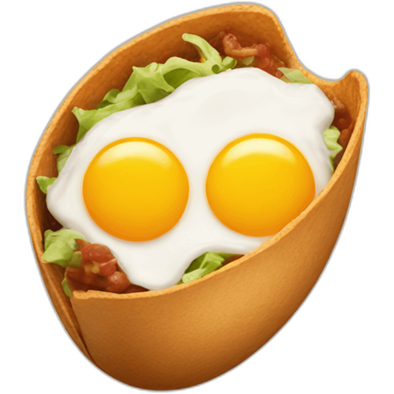 chipotle-with-egg emoji