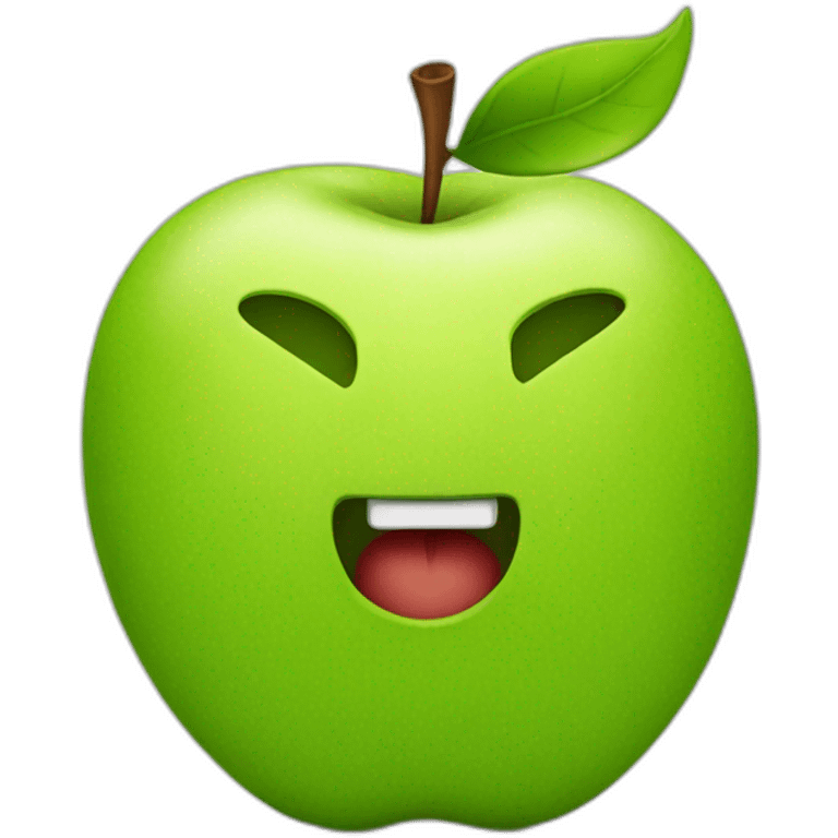 Mavrin and apple emoji