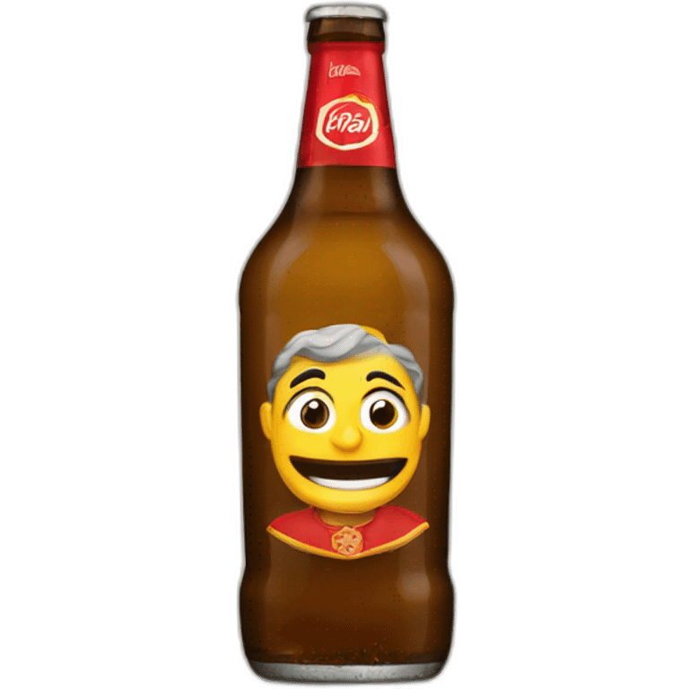 botellin de cruzcampo emoji