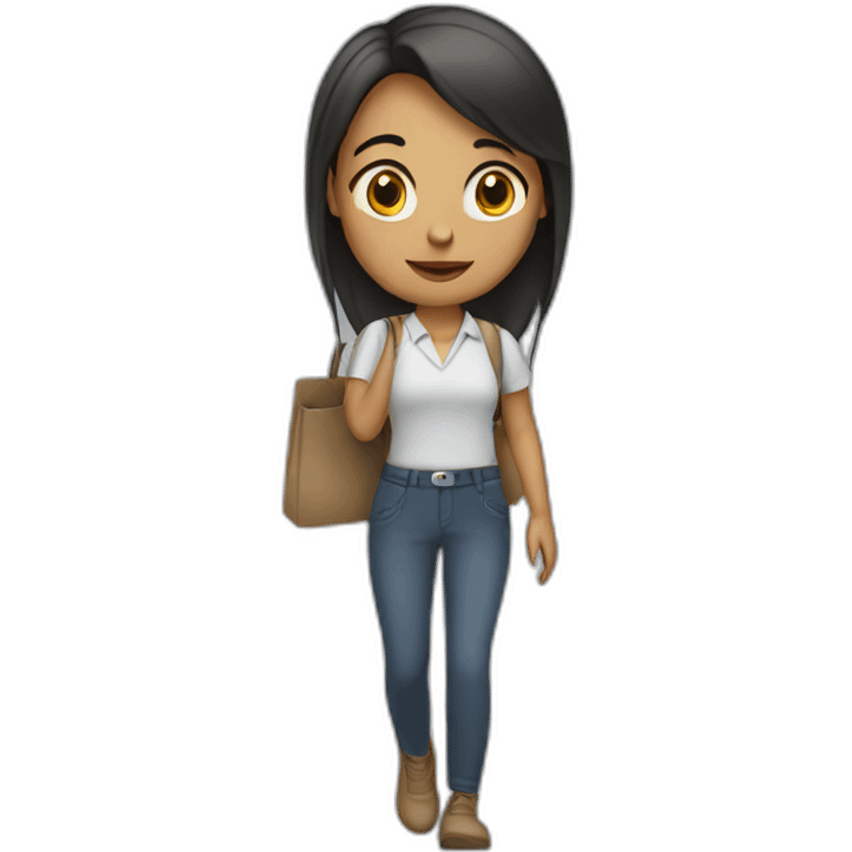 girl leaving her job emoji