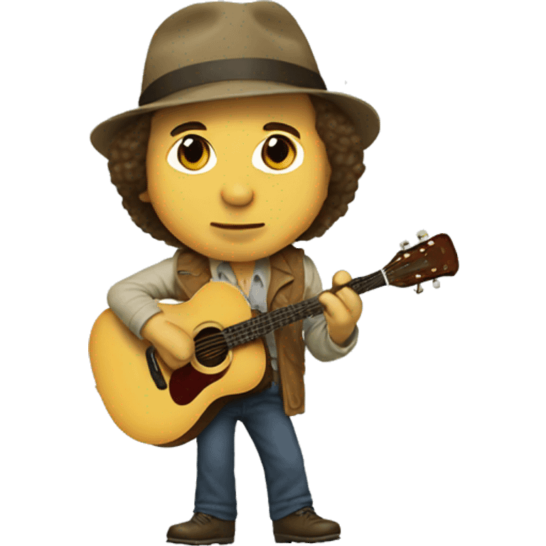 Paul Simon in the 70s emoji