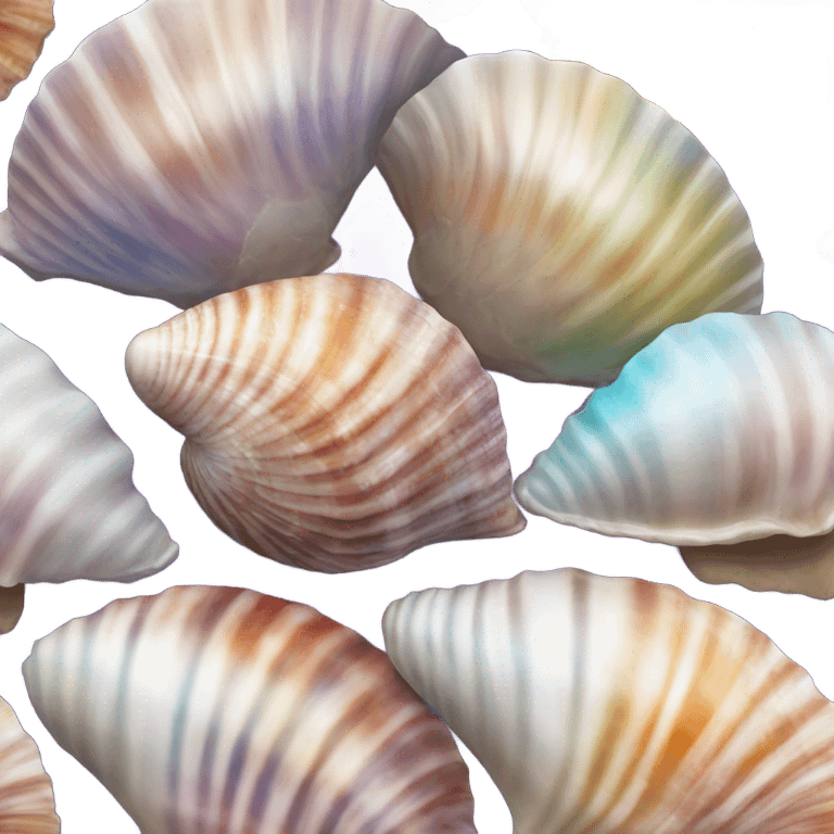 Sea shell emoji