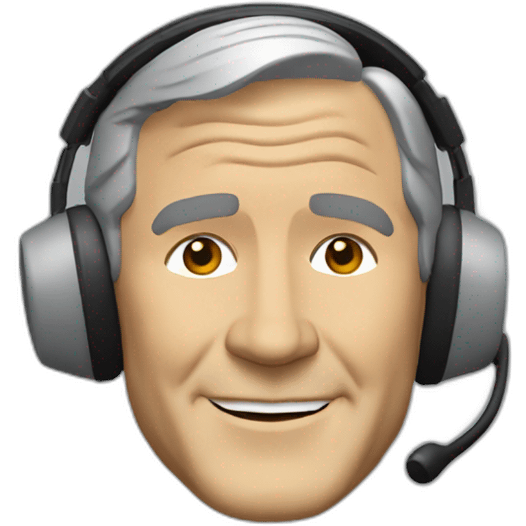 George W. Bush headset emoji