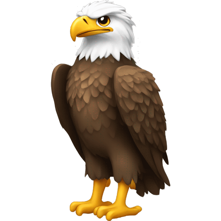 eagle with socks emoji