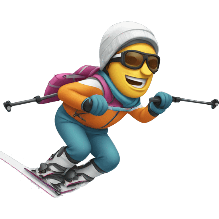 Skiing emoji