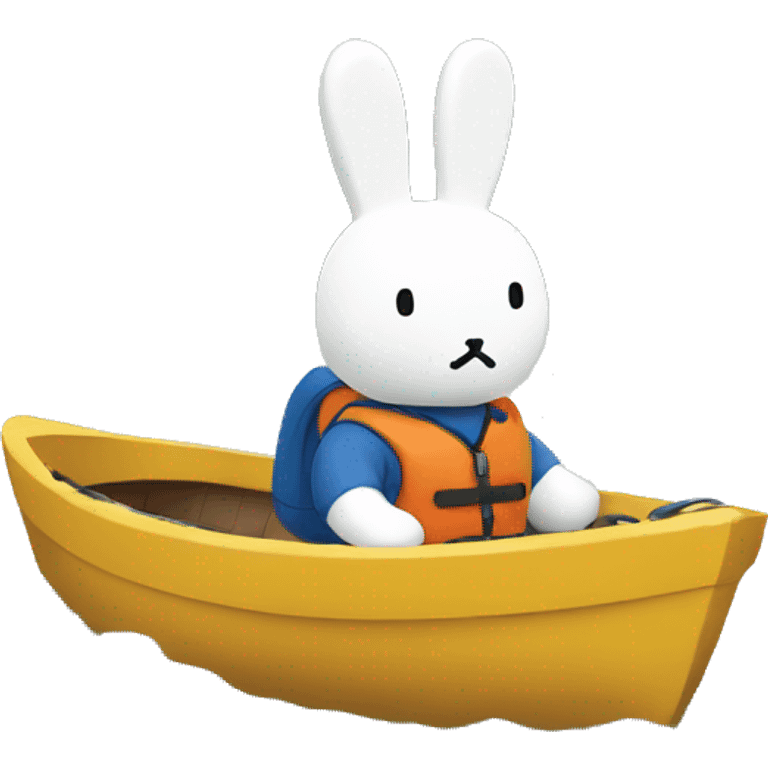 miffy in a boat emoji