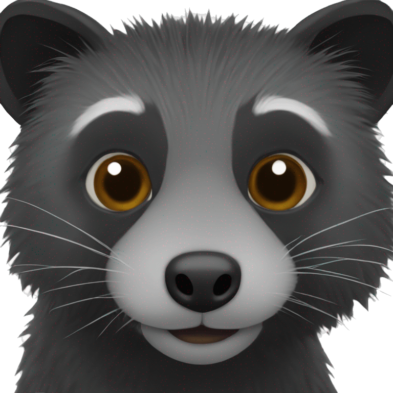 Binturong emoji