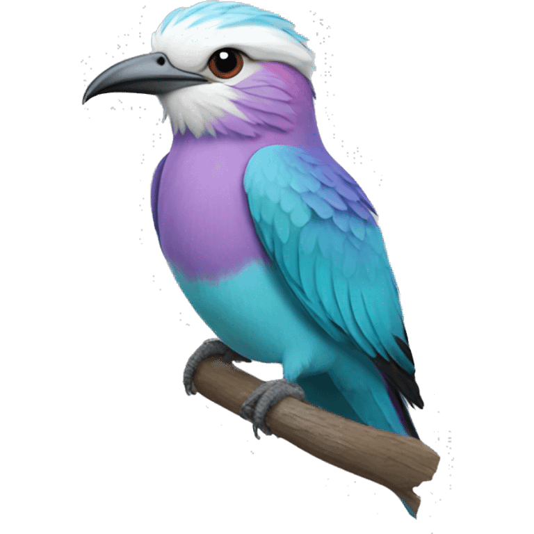 lilac-breasted roller bird emoji