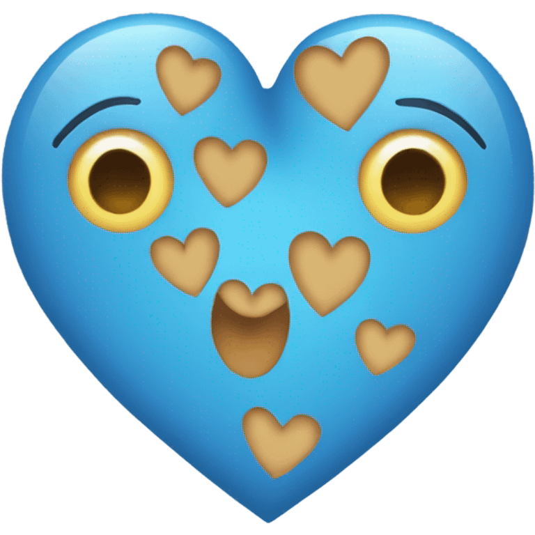 Blue heart emoji