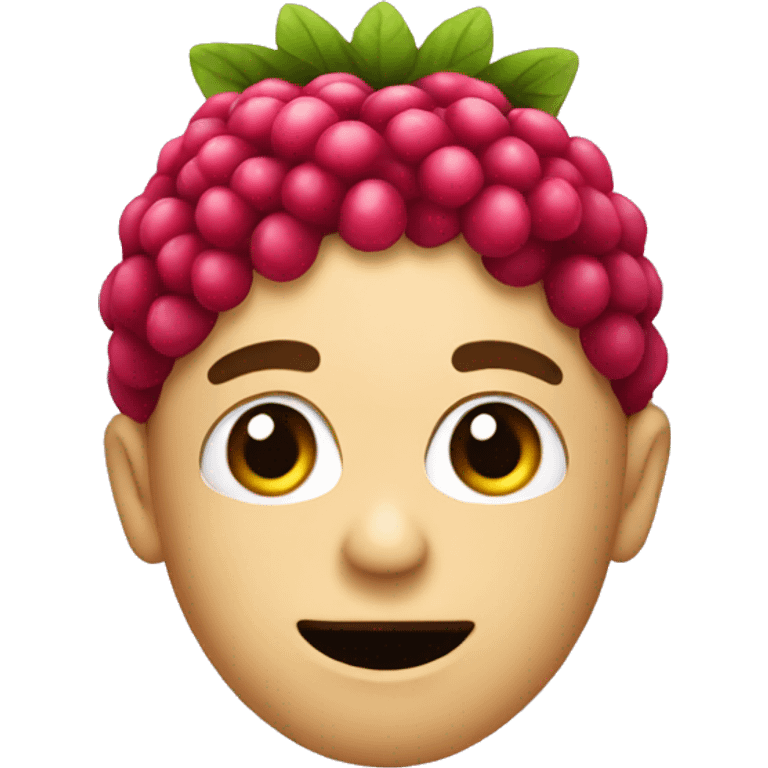 raspberry  emoji