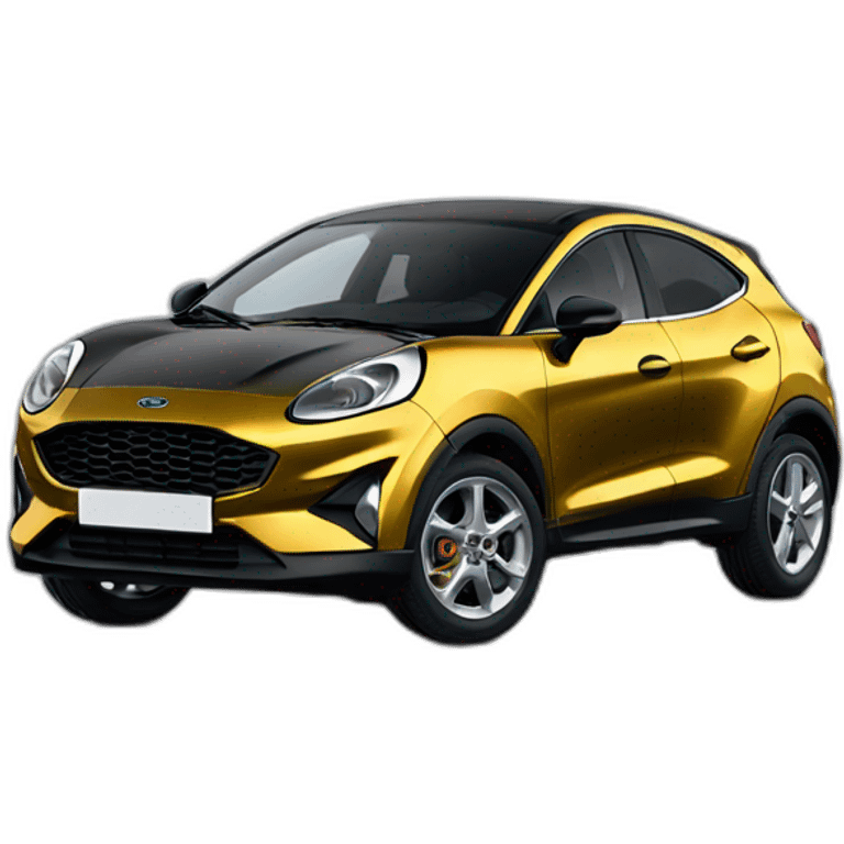 Ford puma black gold emoji