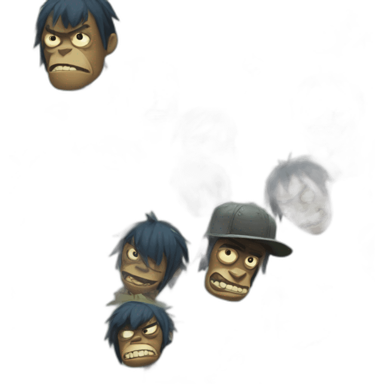 Gorillaz emoji