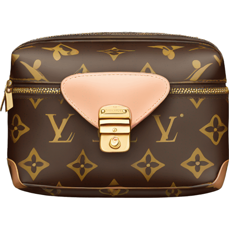 Louis Vuitton cosmetic bag  emoji