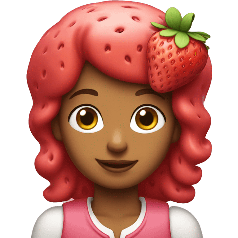 Strawberry shortcake  emoji