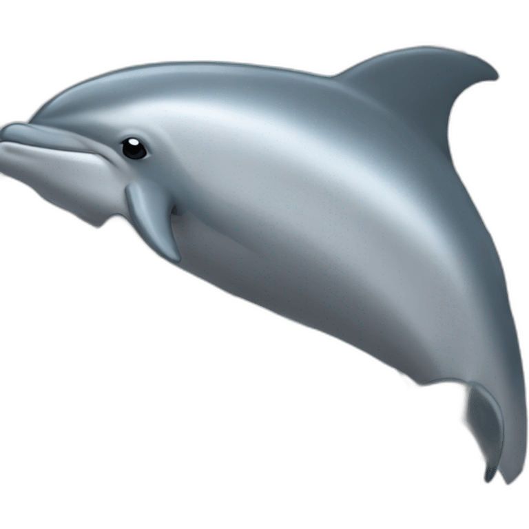 dolphin in chainmail emoji