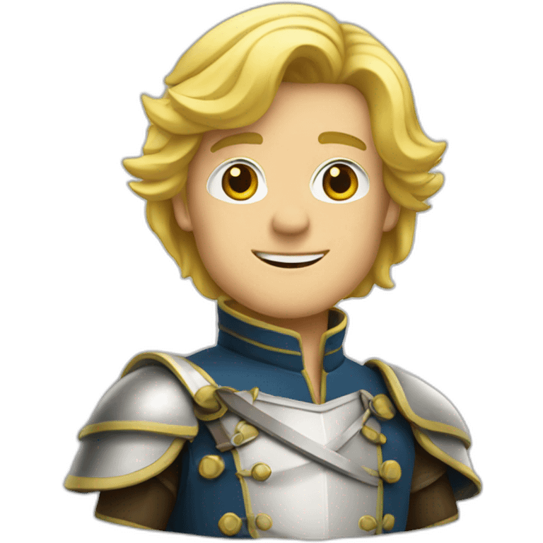 chevalier blond emoji