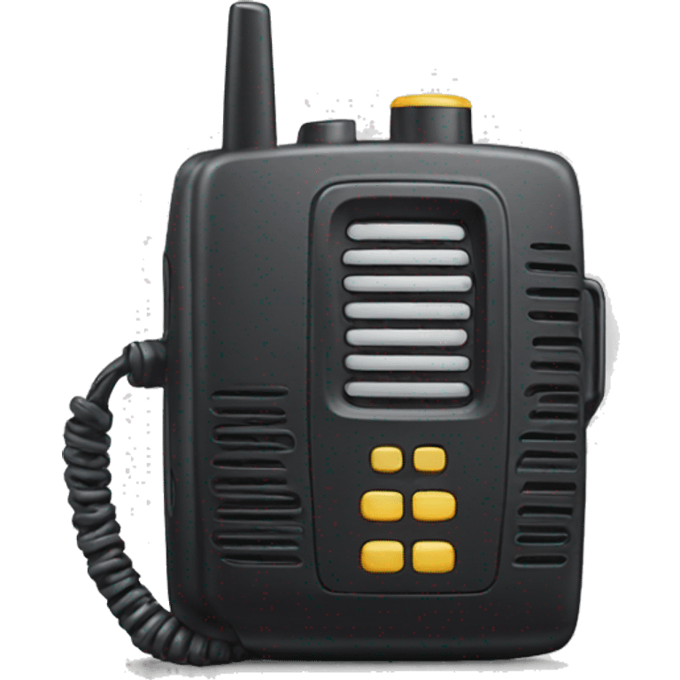 80's Walkie talkie emoji