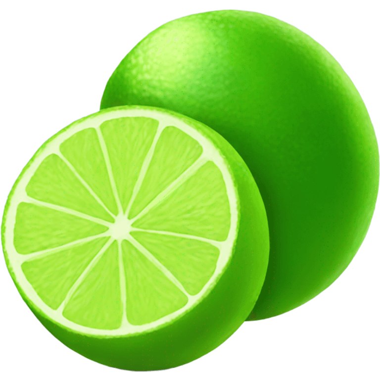 Lime emoji