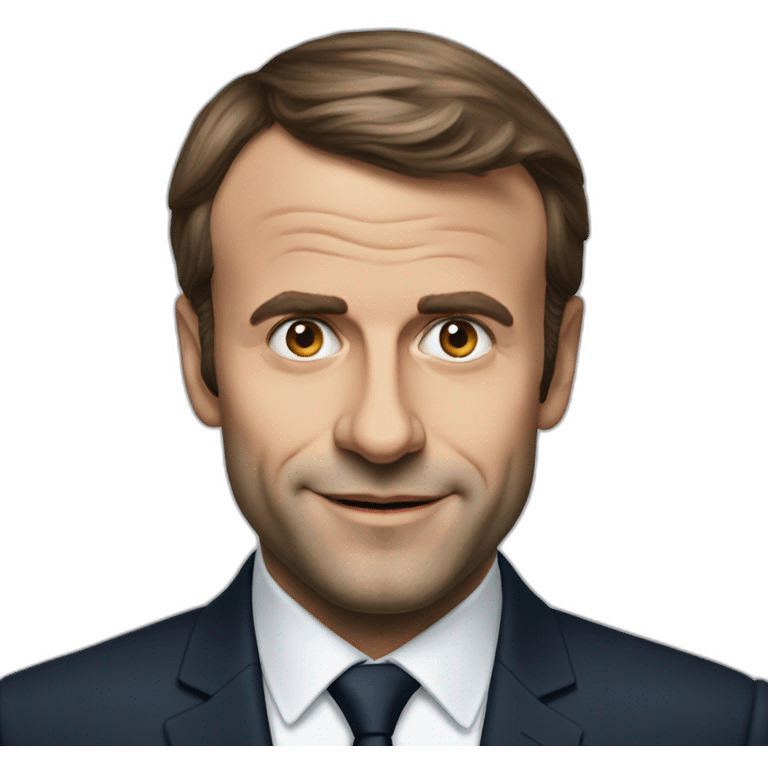 Emanuel Macron emoji