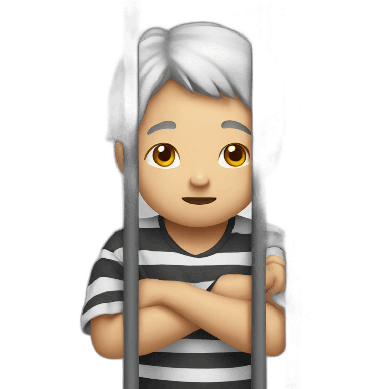 Chinese in jail emoji