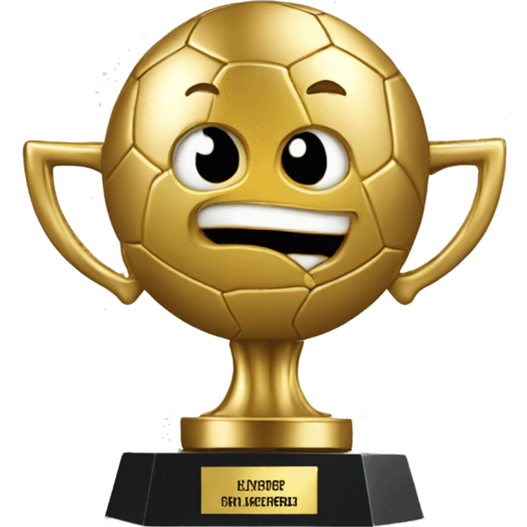 create me a football award trophy emoji