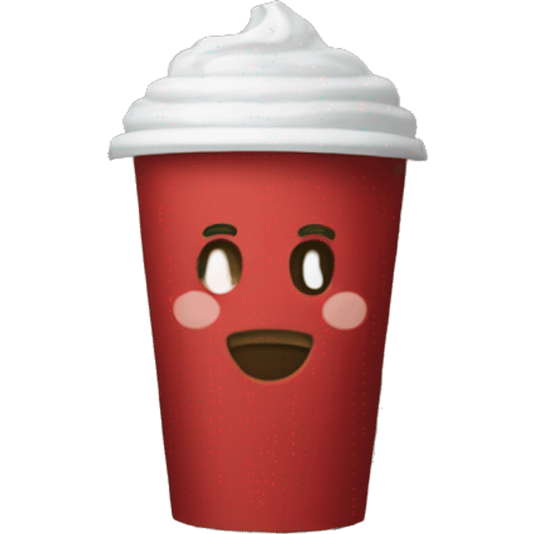 starbucks coffe christmas cup emoji