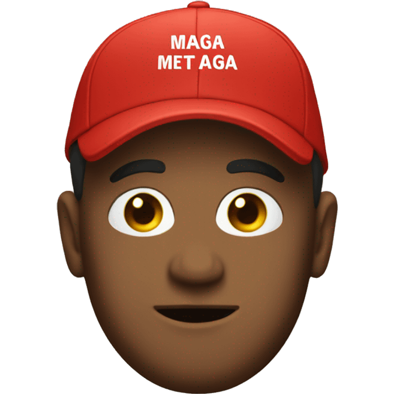 Red MAGA hat emoji