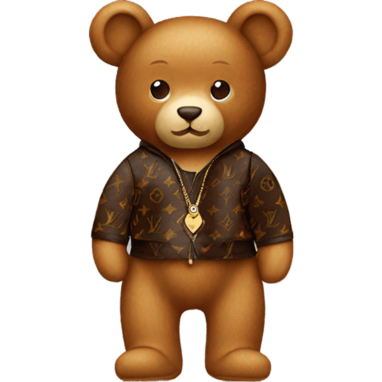 Louis Vuitton Teddy emoji