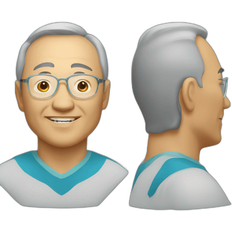 man glass nazarbayev emoji