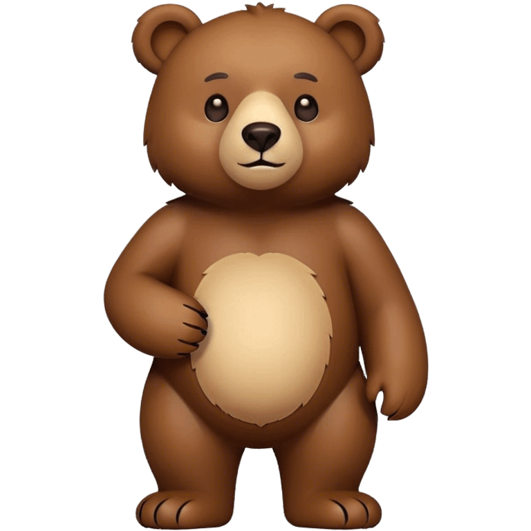 Bear figure emoji