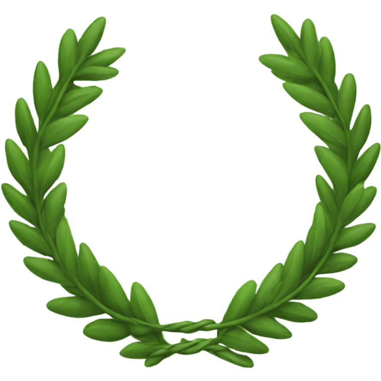 laurel wreath emoji