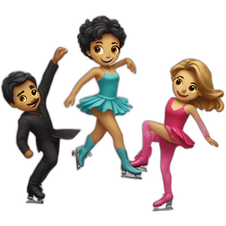 patinage artistique emoji