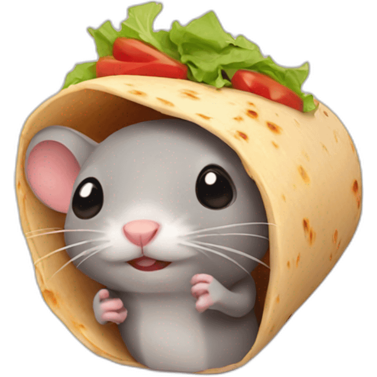 burrito rat emoji