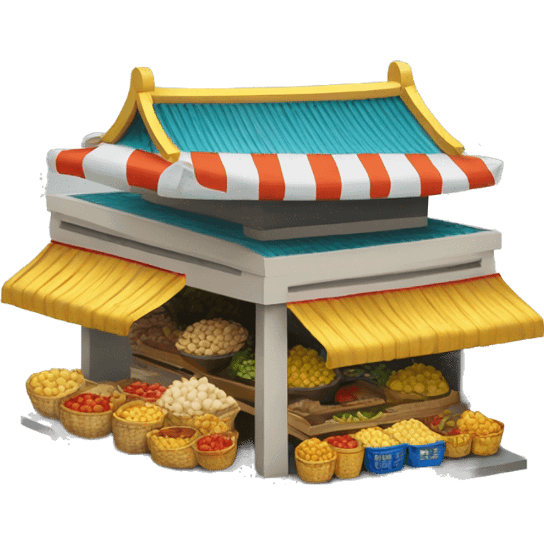 Bến thành market emoji