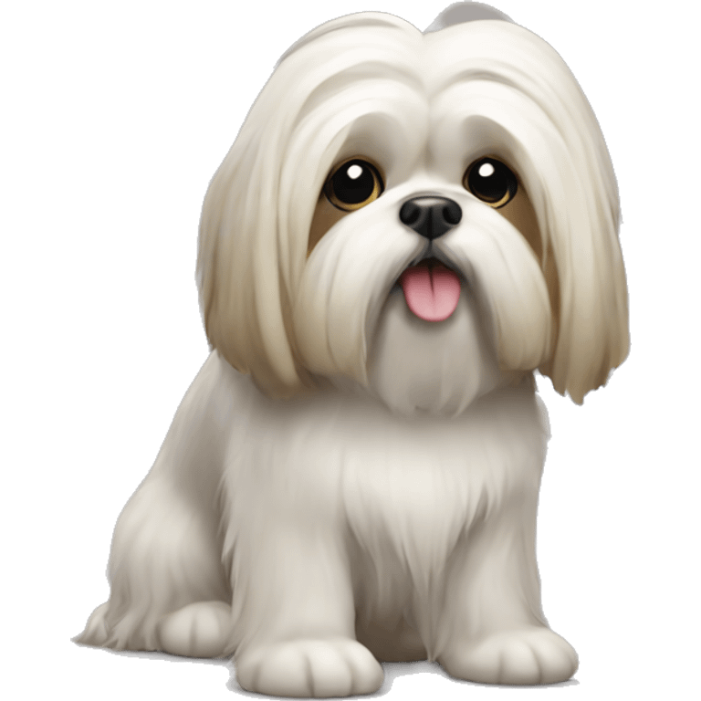 Lhasa apso dog emoji