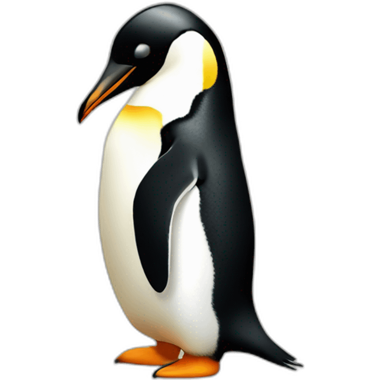 Pinguin-kiss emoji