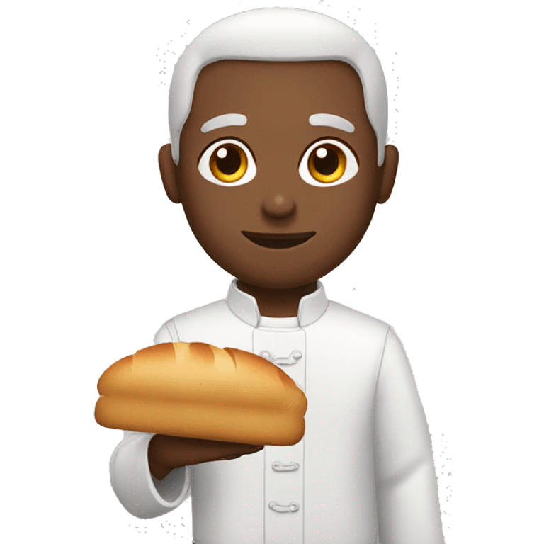 priest holding bread emoji