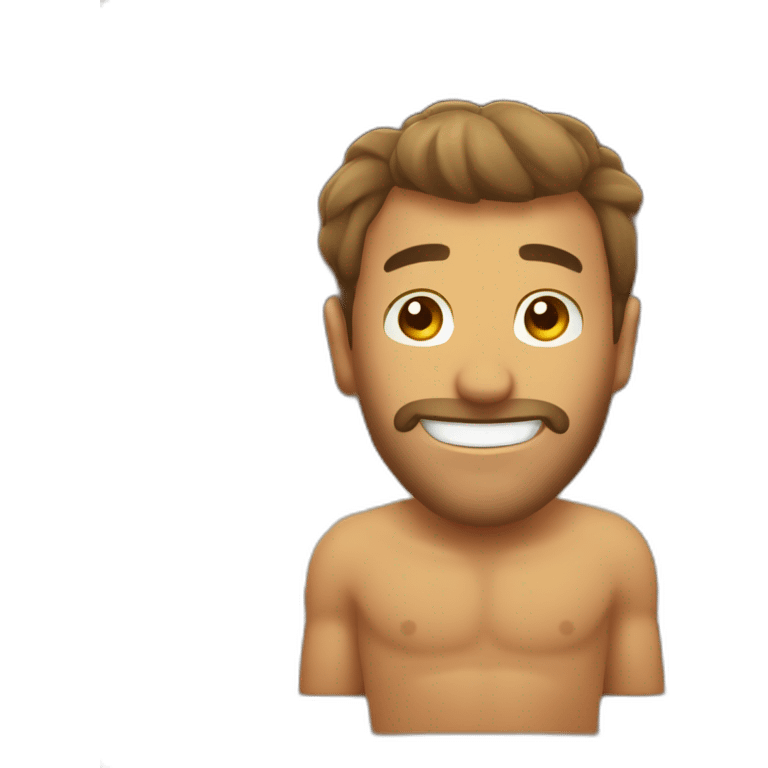 guy-in-a-sauna emoji