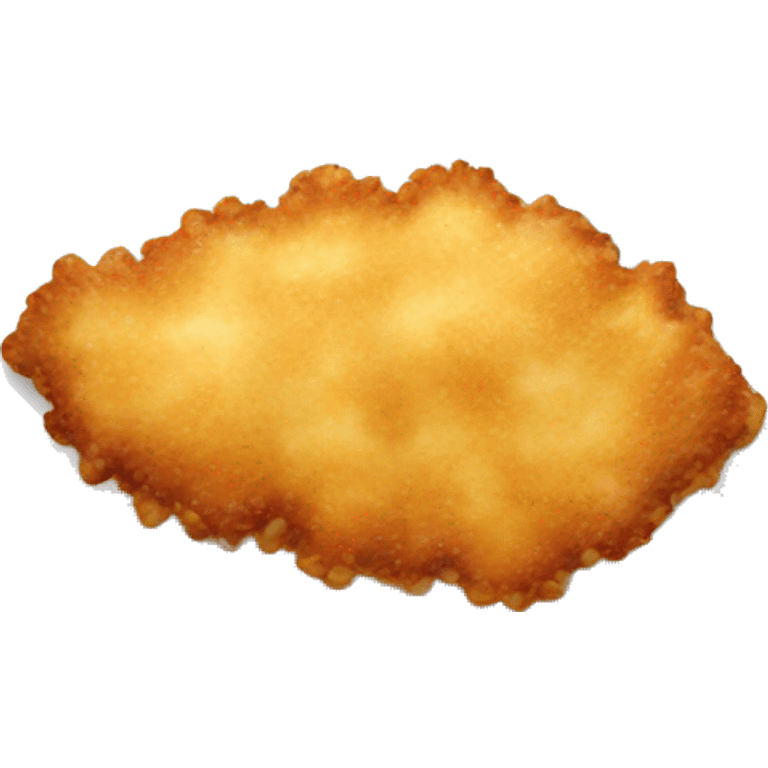 Schnitzel shaped like Austria emoji