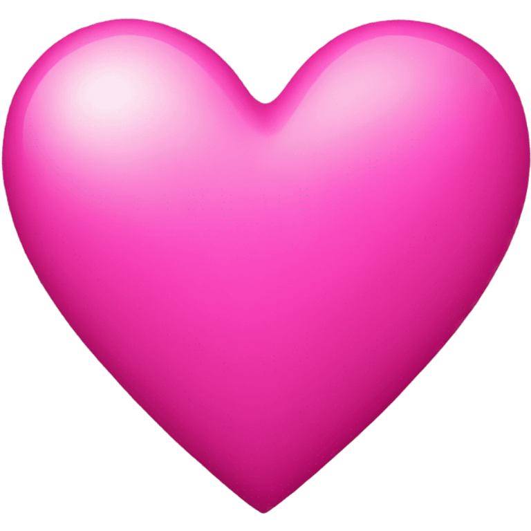 Pink heart  emoji