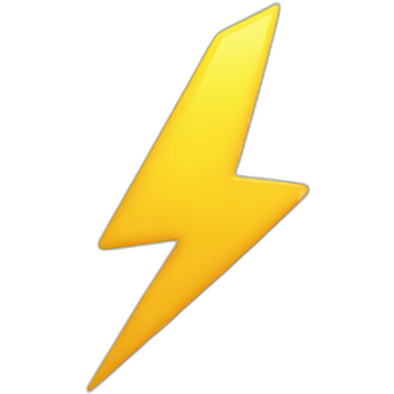 lightning bolt speed performance testing emoji